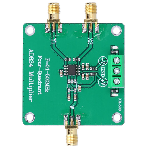 Miksermodul RF PCB 4 Quadrant Analog Multiplier Board Testutstyr Deler 0.1‑500MHz AD834