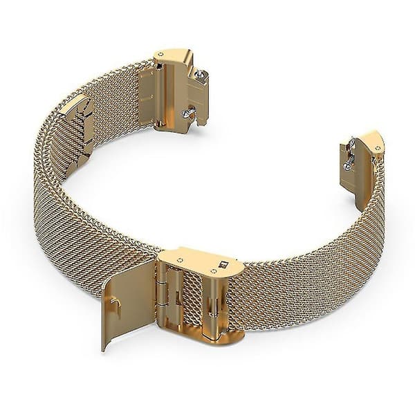 Til Fitbit Inspire 3 Fintmasket Urrem i Rustfrit Stål Erstatningsurrem til Smartwatch med Spænde
