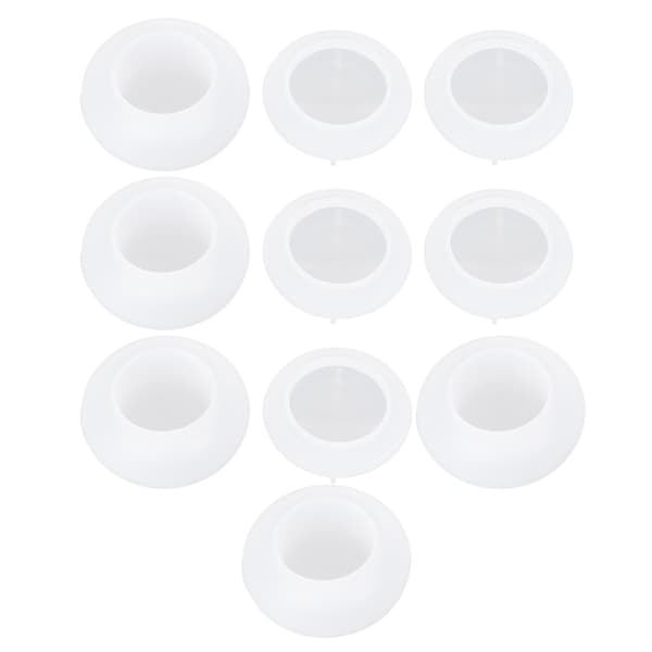5 sæt læbebeholder silikoneform rouge epoxyharpiksforme DIY smykkeopbevaringsboksfremstilling