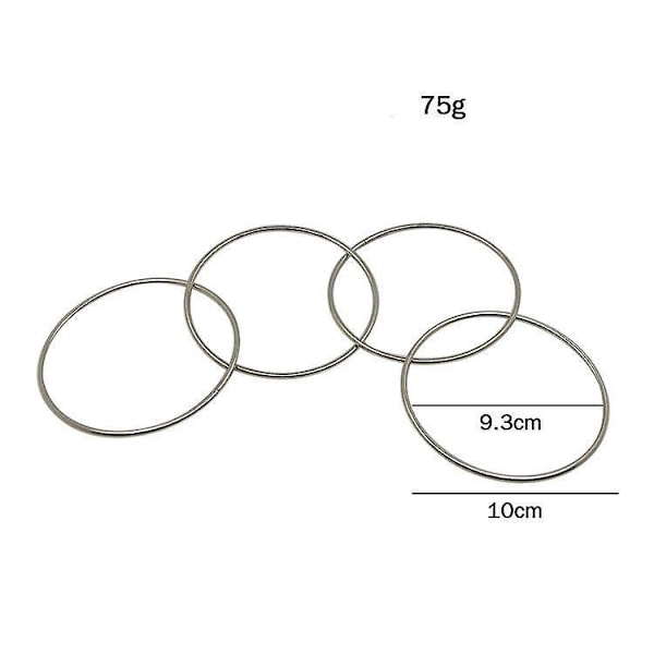 Magneettiset Linkkikiekkosarjat - Lavataikuutta Lapsille - 4 Metallikiekkoa