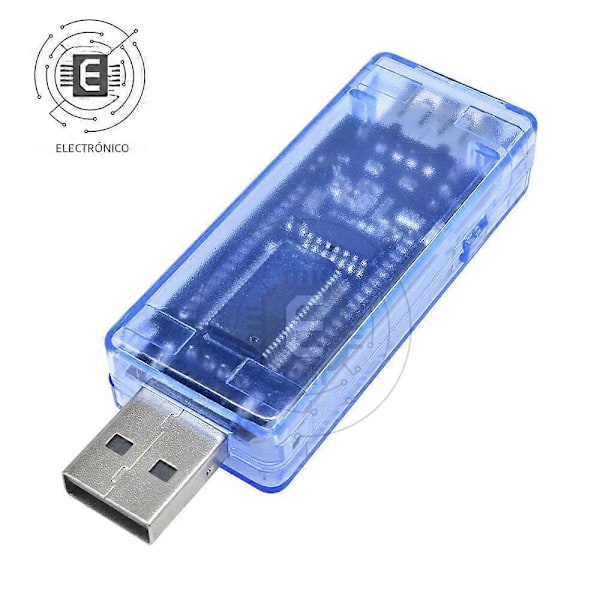 USB Lääketieteellinen virta- ja jännitetunnistin digitaalisella LCD-näytöllä, laturin testaaja, jännite- ja ampeerimittari akuille