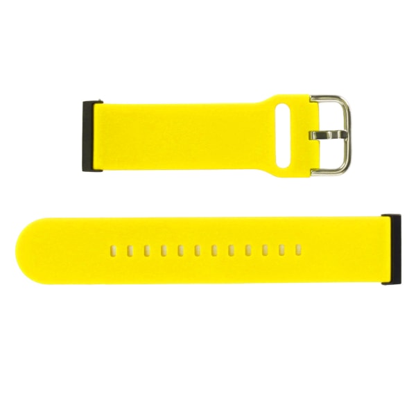 Silikon Smartwatch-band Justerbart watch för Suunto7 Yellow