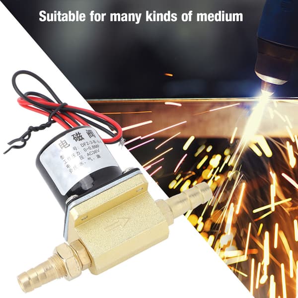 Sveisemaskin Solenoidventil 0~0.8mpa for vanngass Aron CO2 G1/8'(AC36V)