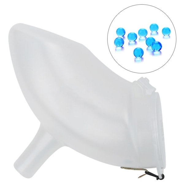 Förtjocka PP Plast Transparent Paintball Hopper med Elastisk Speed ​​Feed Slitstark