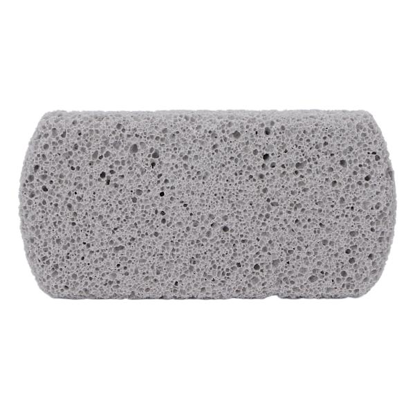 Fodsten af skumglas - Dobbeltsidet fjerner hård hud - Scrubber - Naturlig pedicure-fil - Eksfoliering til fødder - Grå/hvid