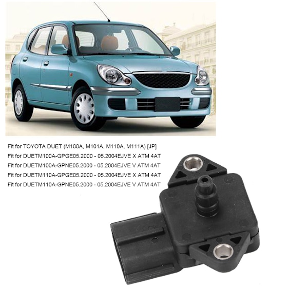 Tomgangsventilsensor 89420-97205 Passer til Toyota Duet M100A, M101A, M110A, M111A