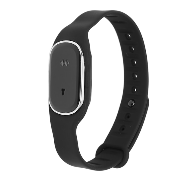 Avstøtende klokke USB-lading Langvarig bærbar Sonic elektronisk avstøtende armbåndsklokke Svart