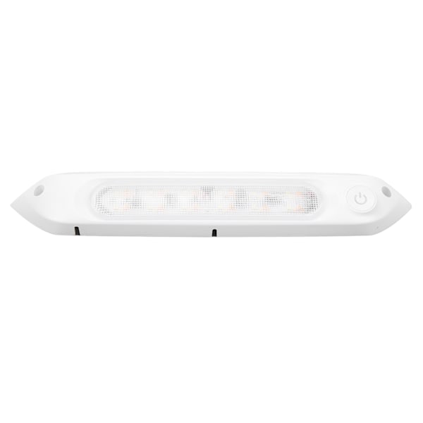 Dual Color LED Markiselys RV Verandalys 8W Vanntett Bruksstripe Lys for Yacht Caravan Hvit Skall