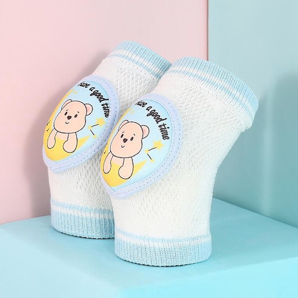 Baby Kryp-Knäskydd - Halksäkra Benvärmare för Småbarn (5-pack)
