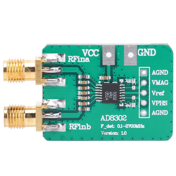 Logaritmisk detektor RF-signalstrømmodul AD8302 Mikrobølgeradiofrekvensdeteksjon