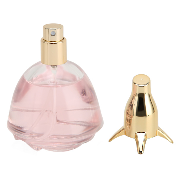 Blomsteraromaparfume Kvinder Elegant Forfriskende Langtidsholdbar Let Duft Roseformet Parfume til Fest