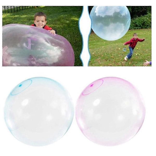 Vattenbubbelbollar Leksaker För Vuxna Barn, Nya Klämleksaker Elastisk Dekompression Och Stretch Stress Relief Leksak, Uppblåsbara Bollar Juni 6.15 Rosa - S