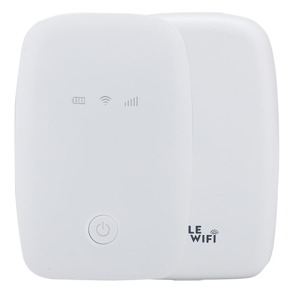 five Mode M3 935D-5 4G LTE Router WiFi Box Støtter Alle Nettverk Bærbar Mobil WiFi (Hvit)