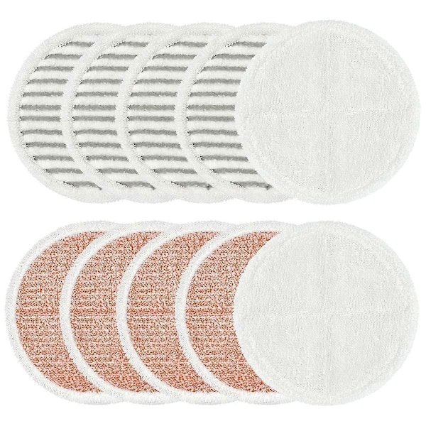 10PCS Moppdynor Ersättning för Mopp Tvättbara Moppdynor