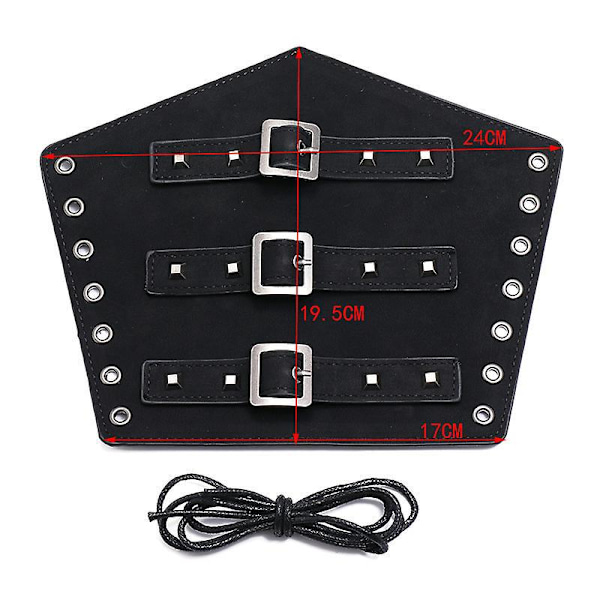 Guard - armskydd i konstläder för vuxna - medeltida bältesspänne armband - Storlek 1 - par med armskydd - läderarm