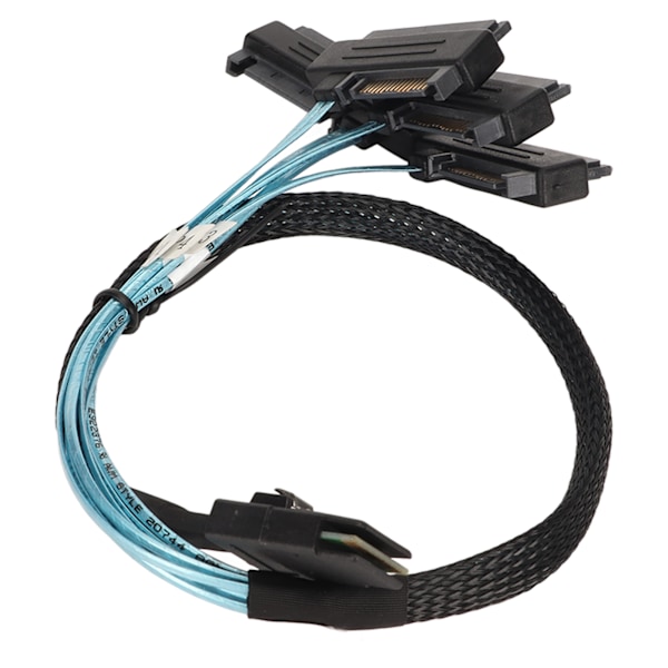 Mini SAS SFF 8087 - 8482 4 Serial ATA -liitäntäsovittimen kaapeli Power muuntimen johto 0,5 metriä / 1,6 jalkaa