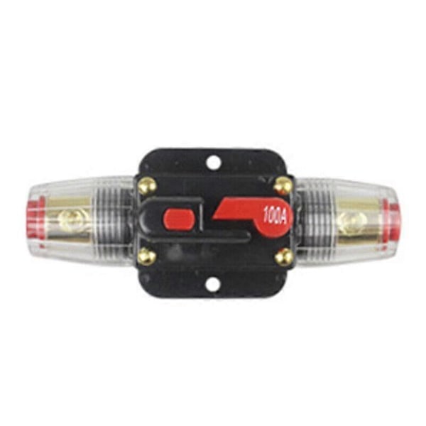 20-150amp Strømafbryder Dobbelt Batteri Ip67 12v-24v Sikring Manuel Reset Vandtæt Zekai 100A