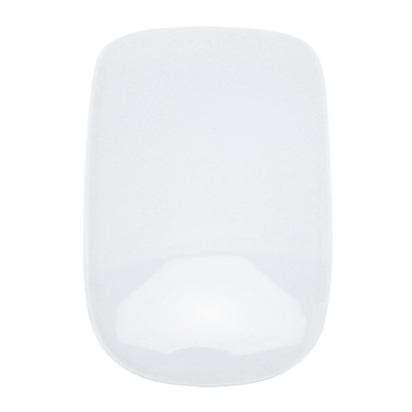 Trådlös mus Tyst Låg Decibel Uppladdningsbar Ergonomisk Portabel Touch Wheel Design Typ C Mus för hemmakontor Vit