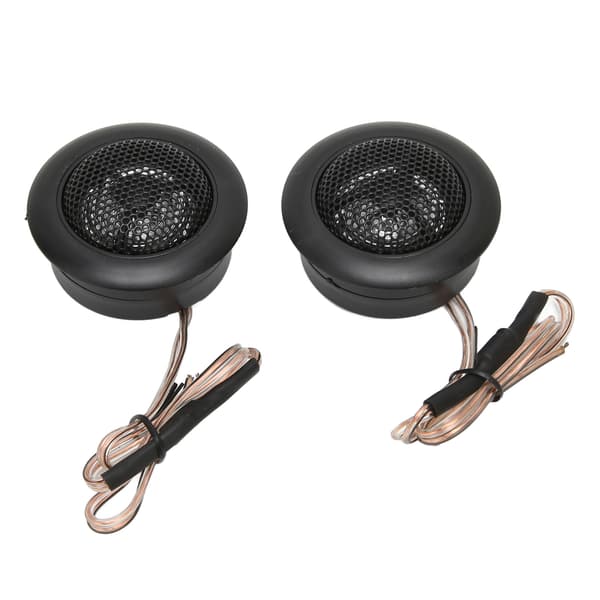 2 st Bil Dome Diskanthögtalare 800W Hög Känslighet Ljud Stereo Högtalare för Ljudsystem