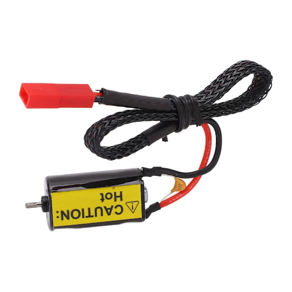 66T RC Børstet Motor Høj Vridning Rød JST Stik Børstet Motor til Axial SCX24 1/24 7.4V