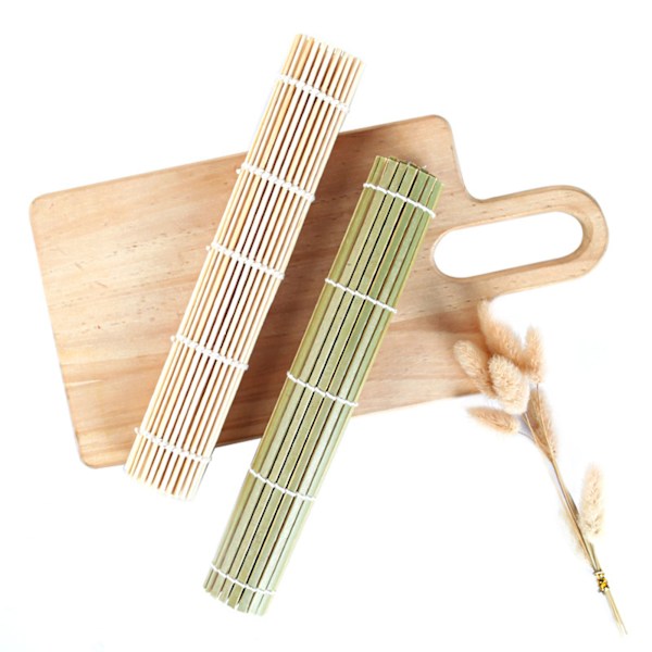 24x24cm Bambu Sushi Making Roller Sushi Making Rolling Mat Bambu Gardin Sushi Making Tool