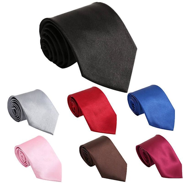 Smal Slips 3.14 Tums Bred Högkvalitativ Slips Snygg Accessoar