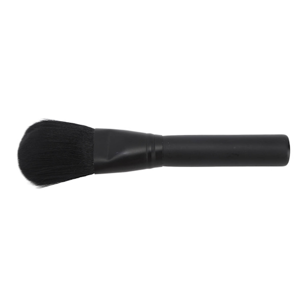 Stor pulver makeup børste Blød fluffy bred flad top blandingsbørste til Foundation Blush Black