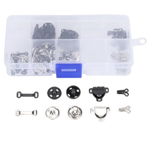 100 Par Trykknapper Messing Snap Fastener Slips Krog Installation Nitte Sy Tilbehør