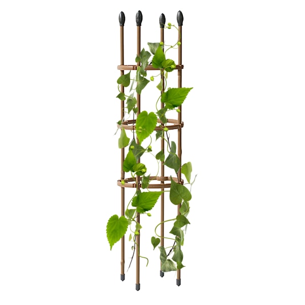Puutarhakiipeilyteline - Korkeus 90 cm, Bambujäljitelmä