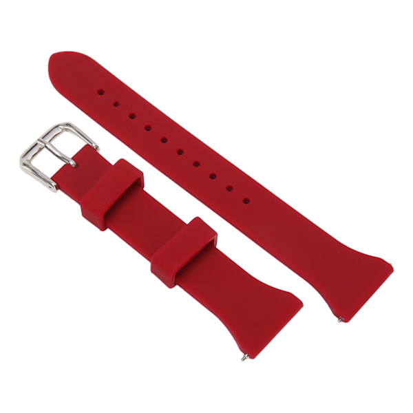 Reserve Sportsklokke Rem for Amazfit GTS 4 Hurtigutløsing Justerbar Silikon Klokke Rem for 20mm Brede Lugger Vinrød