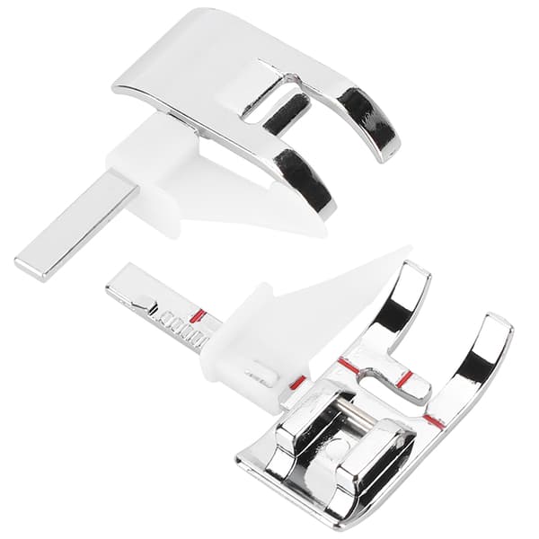 2 stk. justerbar styretrykfod til Singer/Butterfly symaskiner