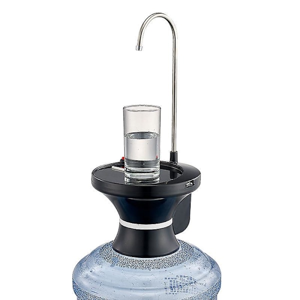 Automatisk Elektrisk Vanddispenser Pumpe USB Genopladelig til 1-5 Gallons Kander med Dobbelt Kontaktstyring