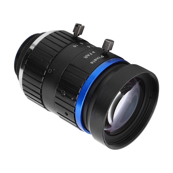 8MP högupplöst objektiv C-fäste 50 mm brännvidd 1 tum bildformat Manuell bländare för industriell kamera