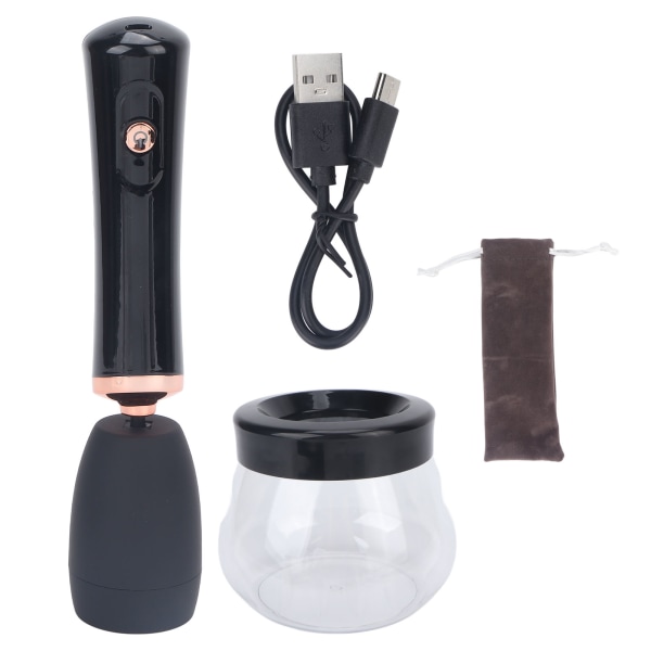 Elektrisk Brush Cleaner Automatisk Tørking 3 Gears USB Oppladbar Makeup Brush Cleaner