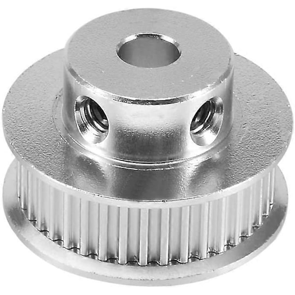 Aluminium GT-2 36 Tänder 5mm Hål Timing Belt Fläns Synkront Hjul för 3D-skrivare CNC