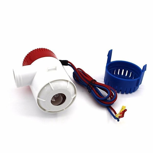 DC12V 1100GPH Pieni Bilge-pumppu Veneelle - Hiljainen Sähköinen Vedenpumppu Kytkimellä