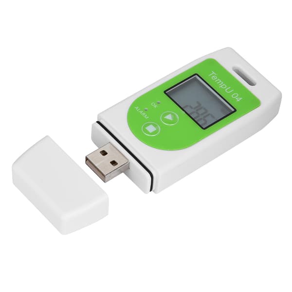 TempU04 PDF USB Temperatur Datalogger Gjenbrukbar Temperaturmåler