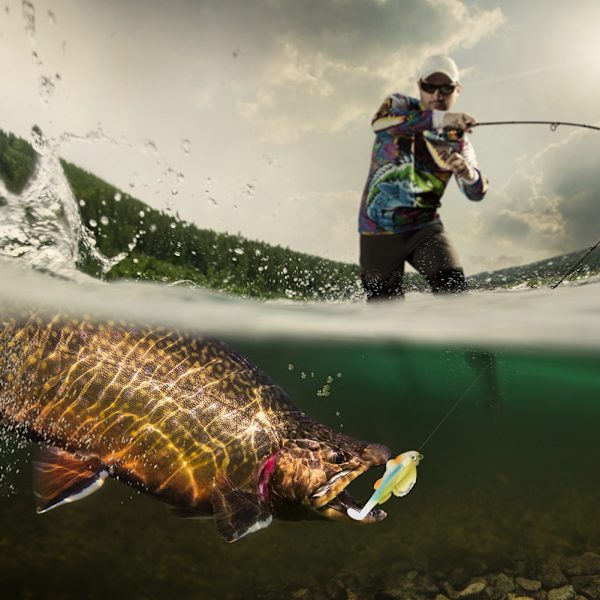 3 st feta huvud artificiell bete swimbaits fiskebeten set fiskeutrustning tillbehör005