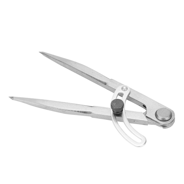Vinge Passer Læderkant Afstandsmåling Tilspidsning Markering Divider Passer 150mm