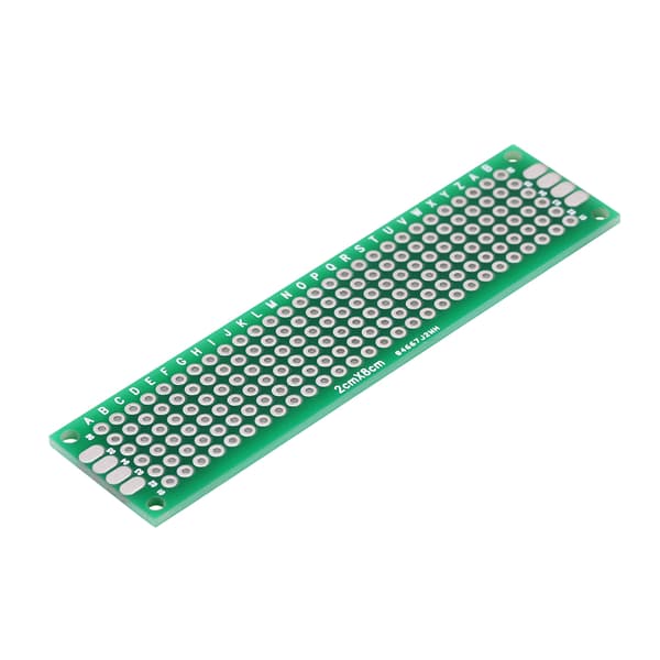 10 stk. 2cm x 8cm Dobbeltsidig Prototyping DIY Lodding Universell PCB Kretskort