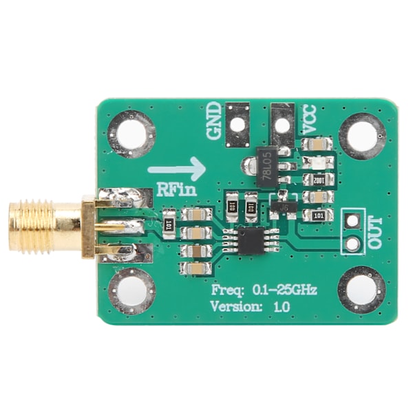 Logaritmisk detektormodul RF-signallogg Uteffektmätare 0,1-2,5 GHz-styrenhet