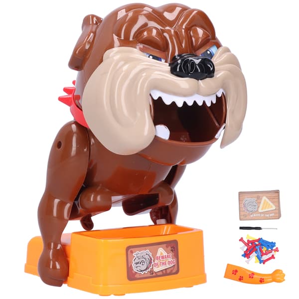 Vicious Dog Chewing Bone Electronic Tricky ParentChild Interactive Toy Funny Game Child Gift (Mischief Toy)