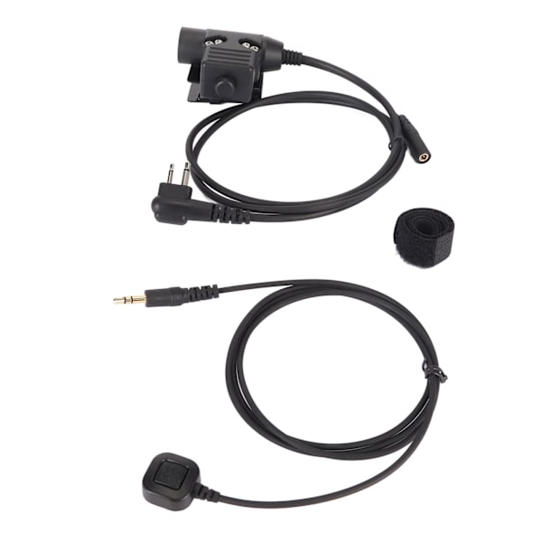 U94 PTT Adapter Push to Talk Button Walkie Talkie Military Headset -liitin sopii MOTOROLA GP88:lle