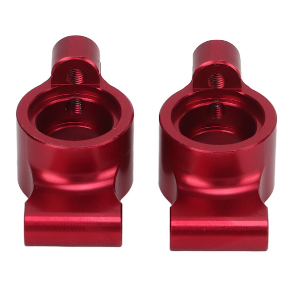 2 st aluminiumlegering bakaxelkoppar hög hållfasthet RC-tillbehör för LC Racing PTG‑2 1/10 RC-bilröd