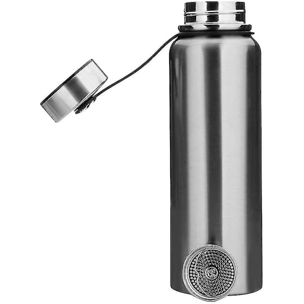 Rustfrit 1,5L Termokande med Lækagesikret Låg - Genanvendelig, Perfekt Gave