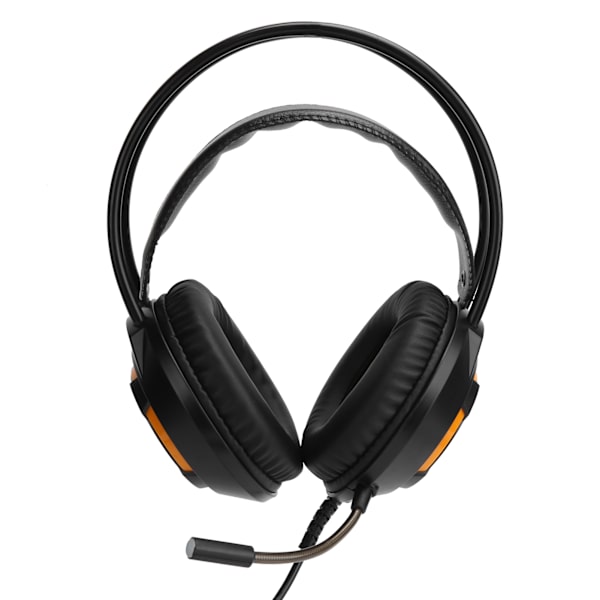 AJAZZ Trådbundet headset över örat brusreducerande spelheadset med 3,5 mm gränssnitt AX120 (svart)
