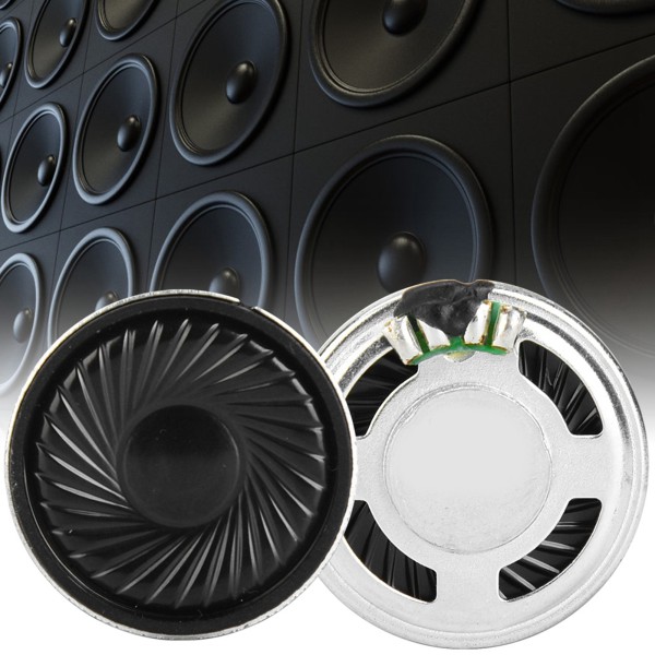 10 kpl 30 mm 8Ω 0,5 W pyöreä kaiutinääni, audiokaiuttimen korjausosat