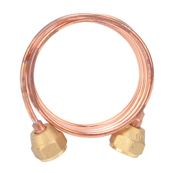 Blødt fleksibelt kobberkapillærrør 2,8 mm G1/4" køledele (1500 mm)