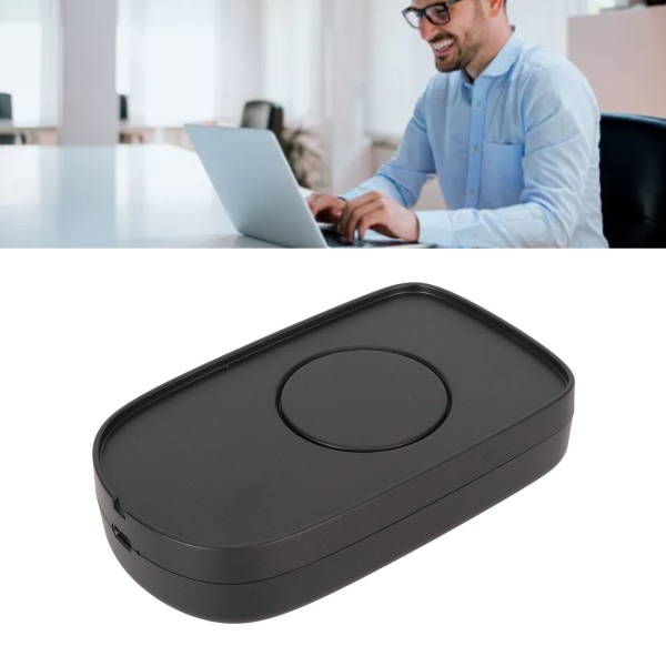 Musebevæger 2 DPI-niveau Automatisk Ultra Stille Stor Disk Plug and Play Musebevæger til Spil Møde Præsentation