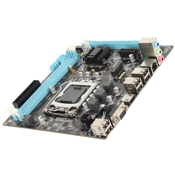 H61 Mining Moderkort LGA 1155 Stöd NVME M.2 WiFi VGA HD Multimedia Interface 6 USB2.0 3 SATA2.0 ITX Moderkort